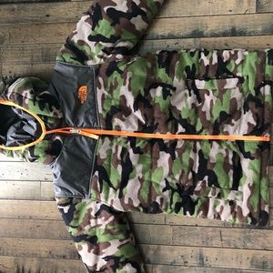 Boys North Face reversible coat